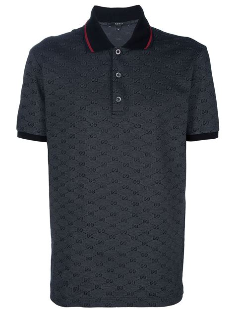 chemise gucci noir|Gucci polo shirts for men.